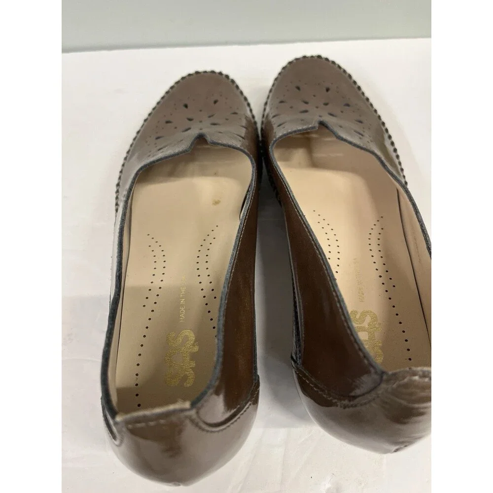SAS Sonyo Women’s Heels Patent Leather Pumps 8.5 Shoes Very Nice SAS Vintage